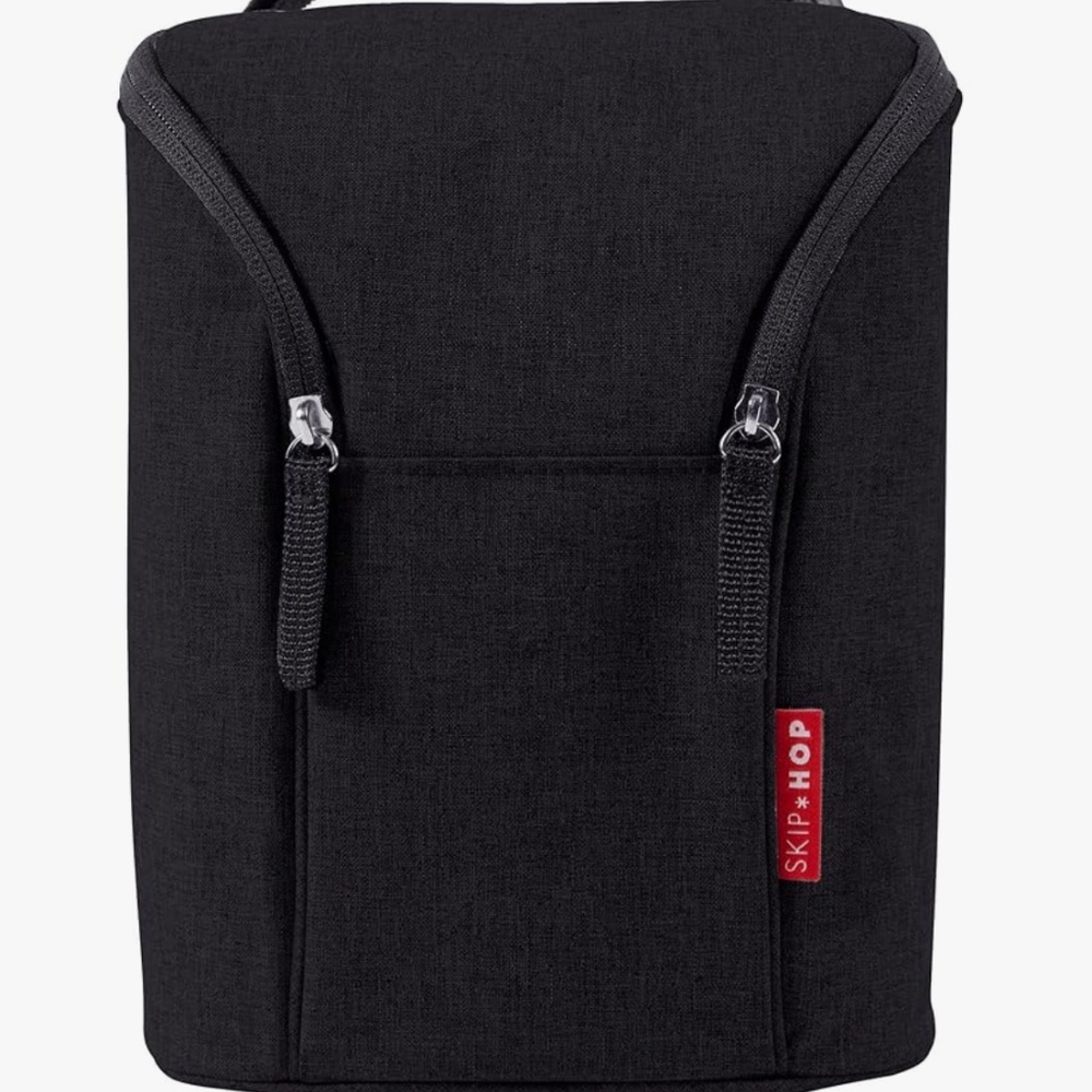 EUC Skip Hop insulated double bottle bag grab n go